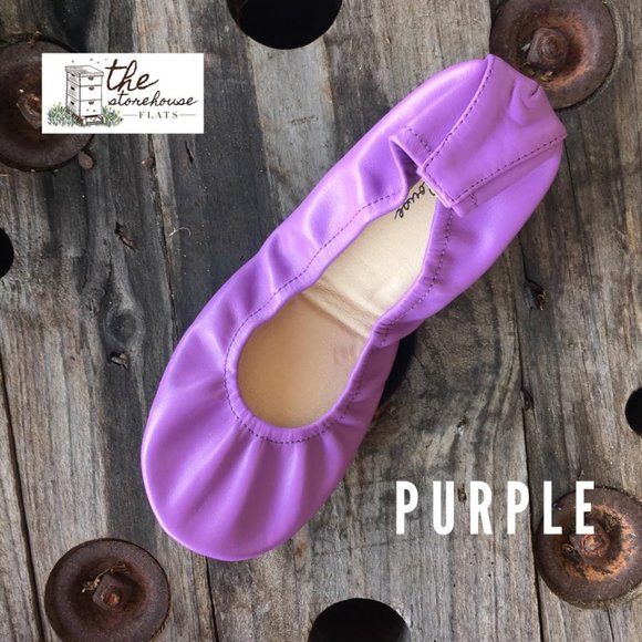 Storehouse Shoes - Storehouse Flats Purple
